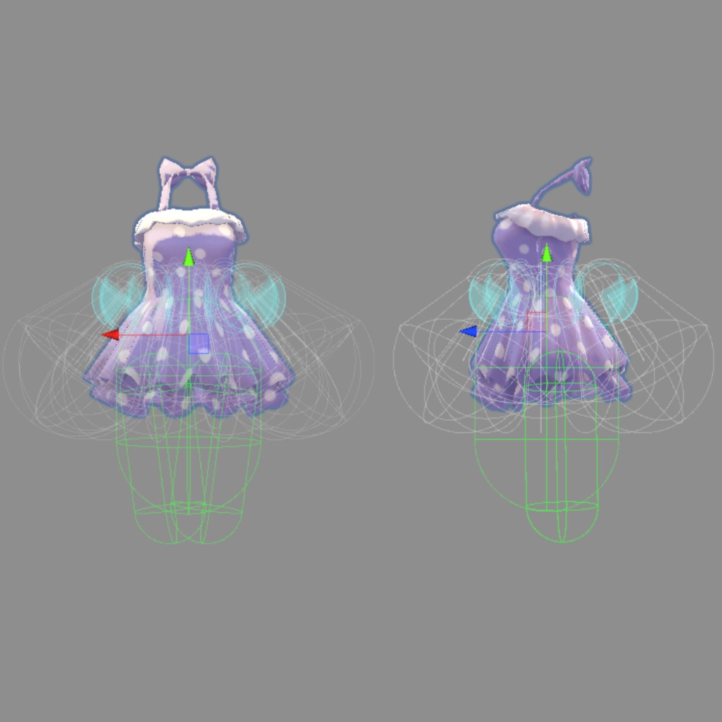 【桔梗ちゃん対応衣装】シーサイドパレット