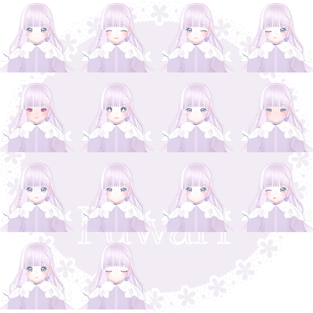 【3Dモデル】ふわり-Fuwari-