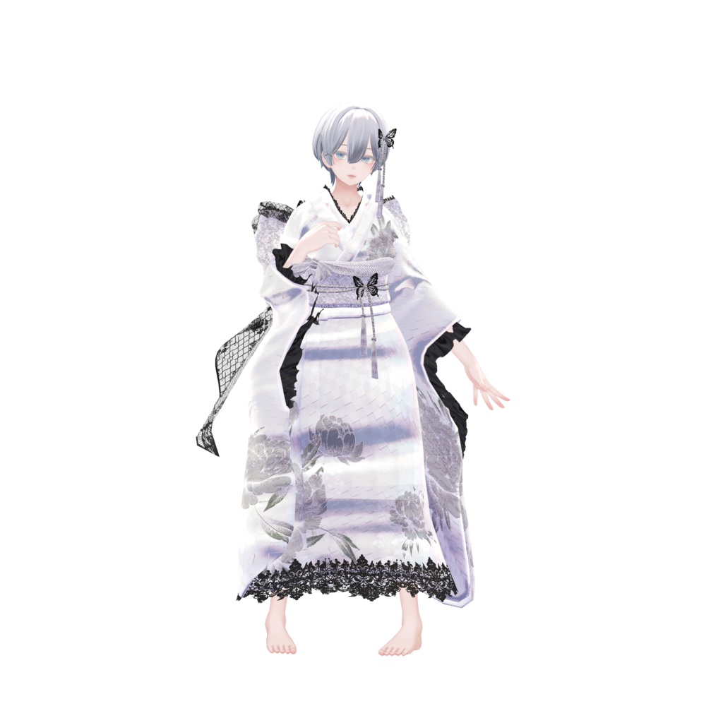 【3アバター対応衣装】夢幻蝶花