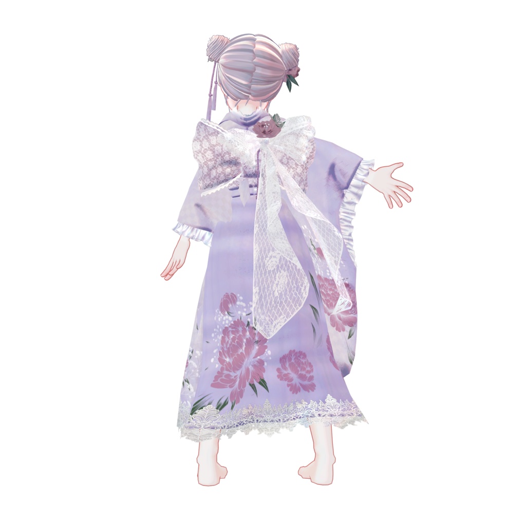 【3アバター対応衣装】夢幻蝶花