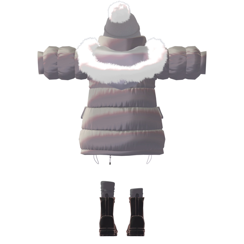 【Fuwari・桔梗対応衣装】Winter Tofee costume