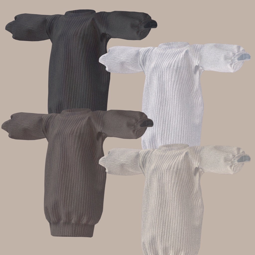 【Fuwari・桔梗対応衣装】Winter Tofee costume