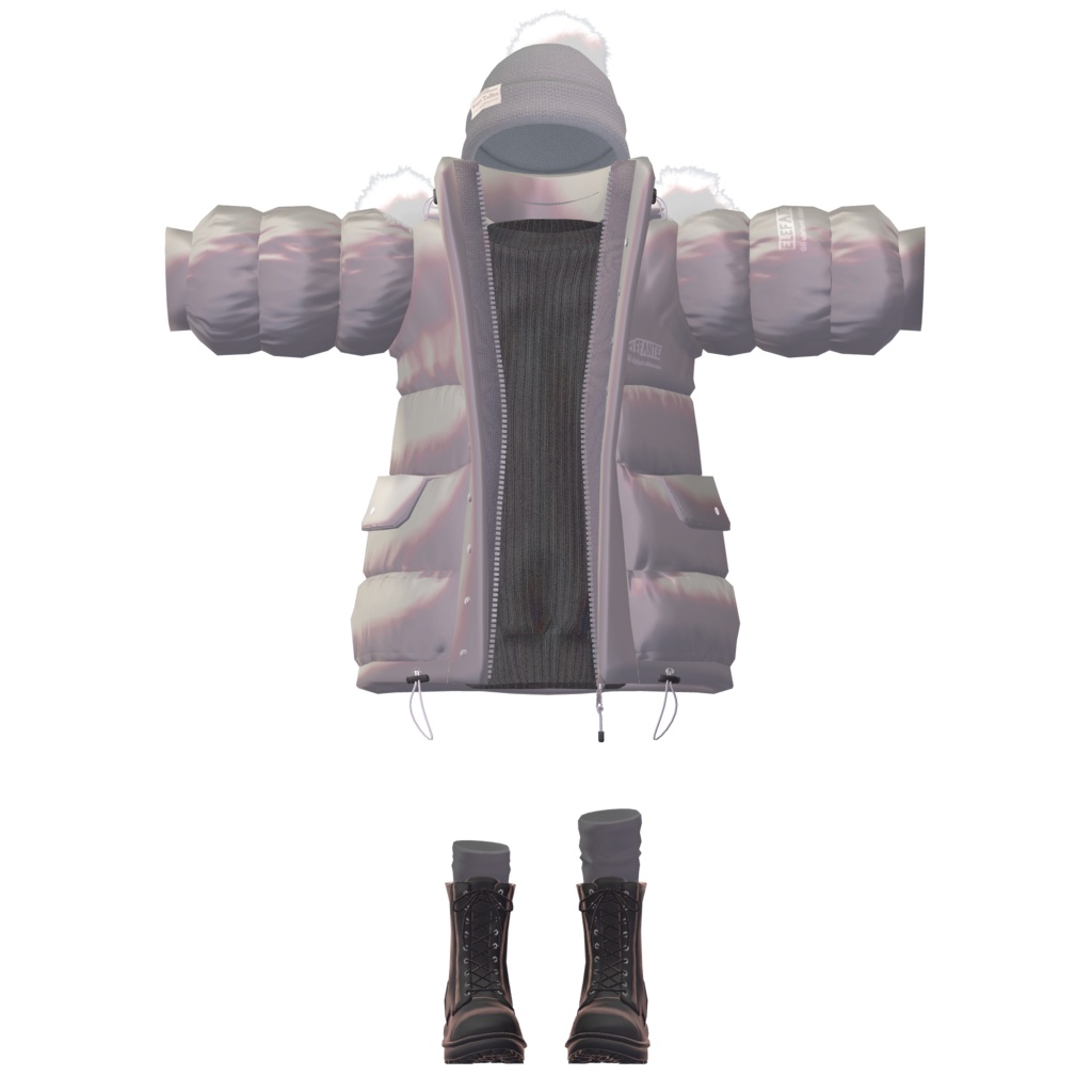 【Fuwari・桔梗対応衣装】Winter Tofee costume