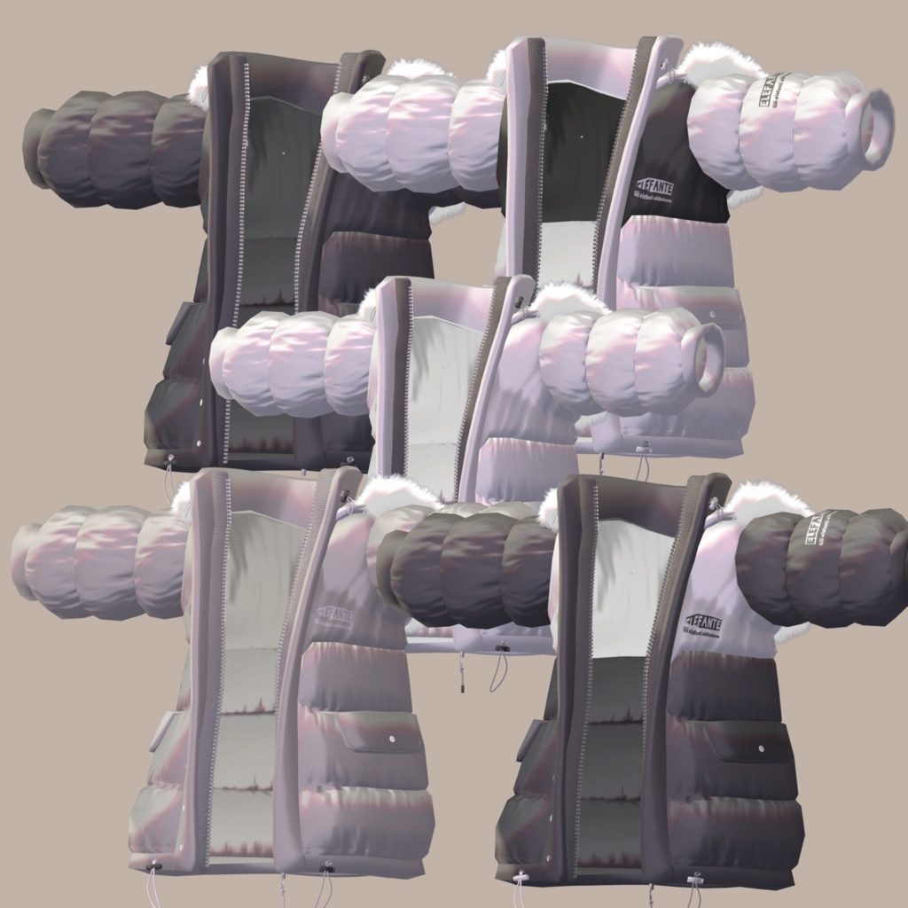 【Fuwari・桔梗対応衣装】Winter Tofee costume