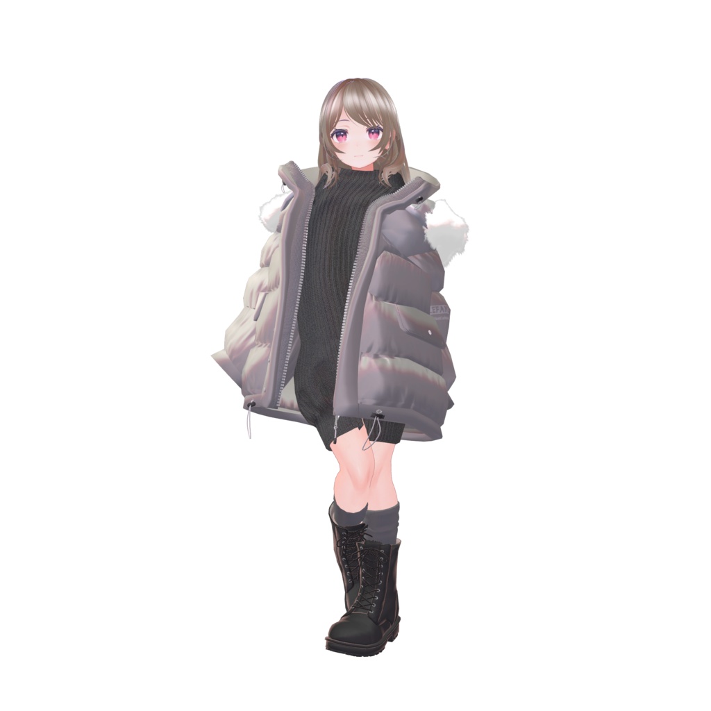 【3アバター対応髪型】WinterTofeeHair