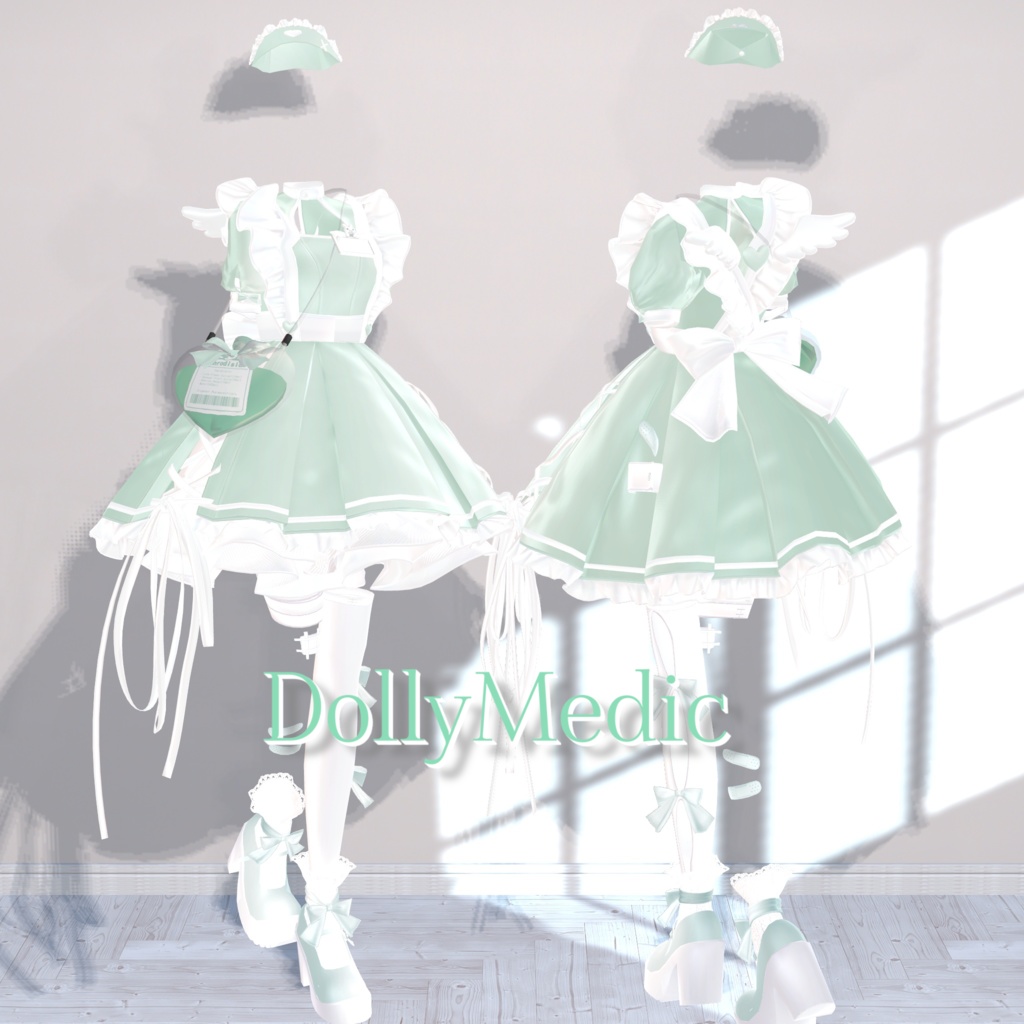 【4アバター対応衣装】Dolly Medic