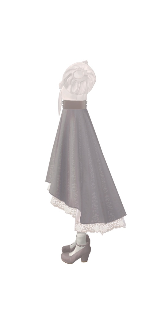 【4アバター対応】Library Girl's Dress