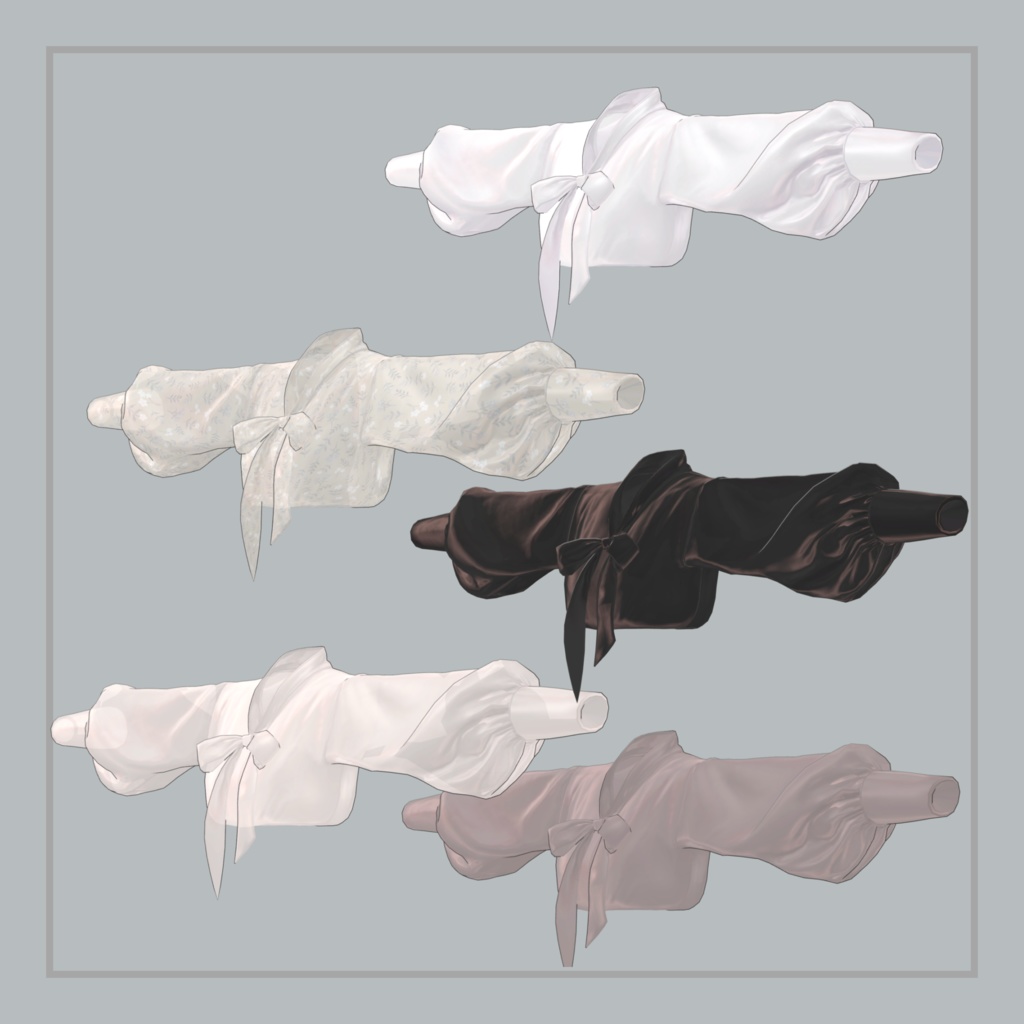 【4アバター対応】Library Girl's Dress