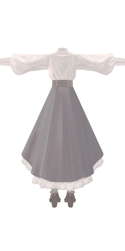 【4アバター対応】Library Girl's Dress