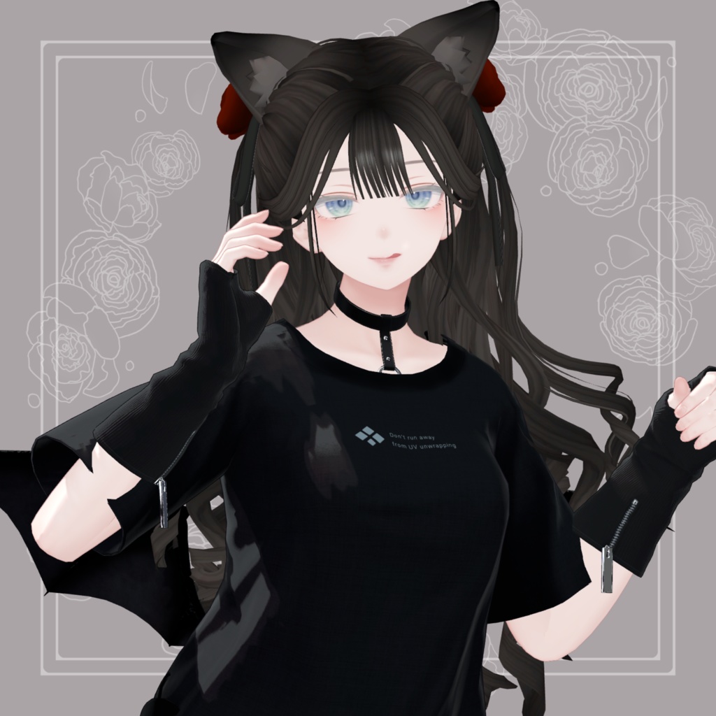 【4アバター対応】La Rose Noble Hair