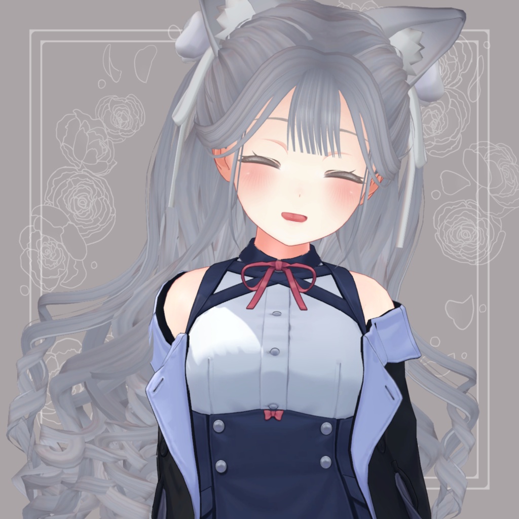 【4アバター対応】La Rose Noble Hair