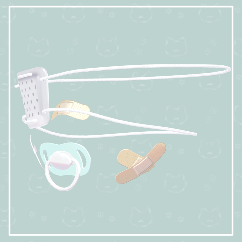 【Maoちゃん用】Face小物セット