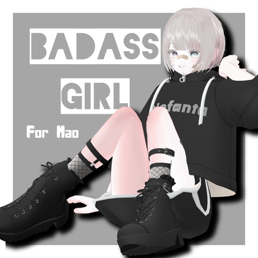 【Maoちゃん対応衣装】BADASS GIRL