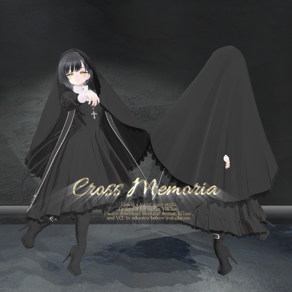 【複数アバター対応衣装】Cross Memoria