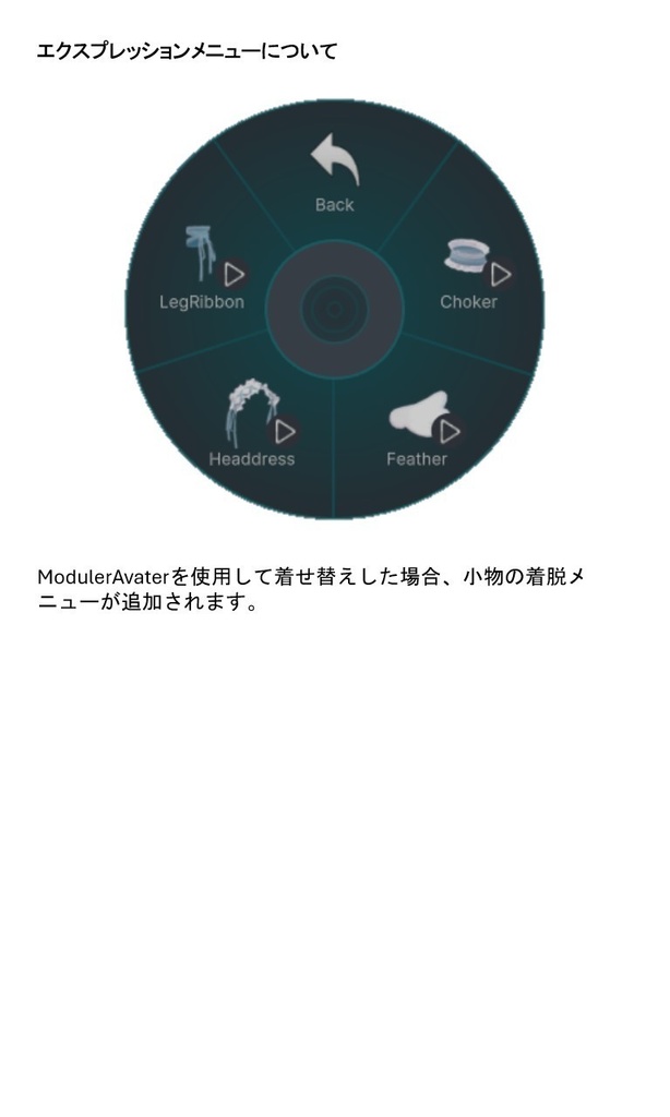 【8アバター対応】Petit Ange