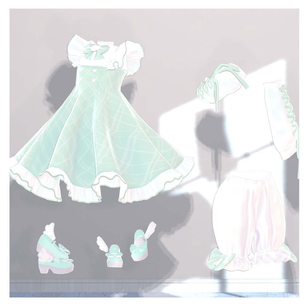 【複数アバター対応衣装】Myrtia Fiore