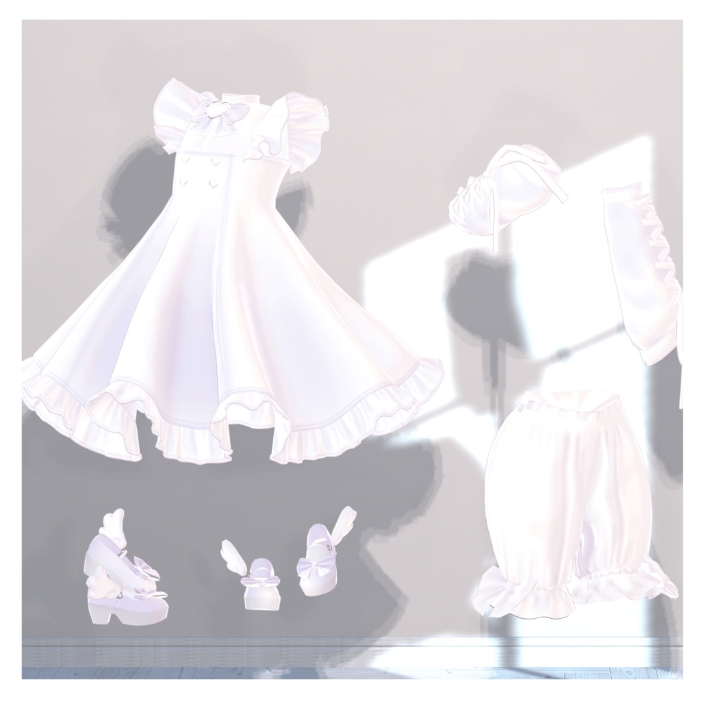 【複数アバター対応衣装】Myrtia Fiore