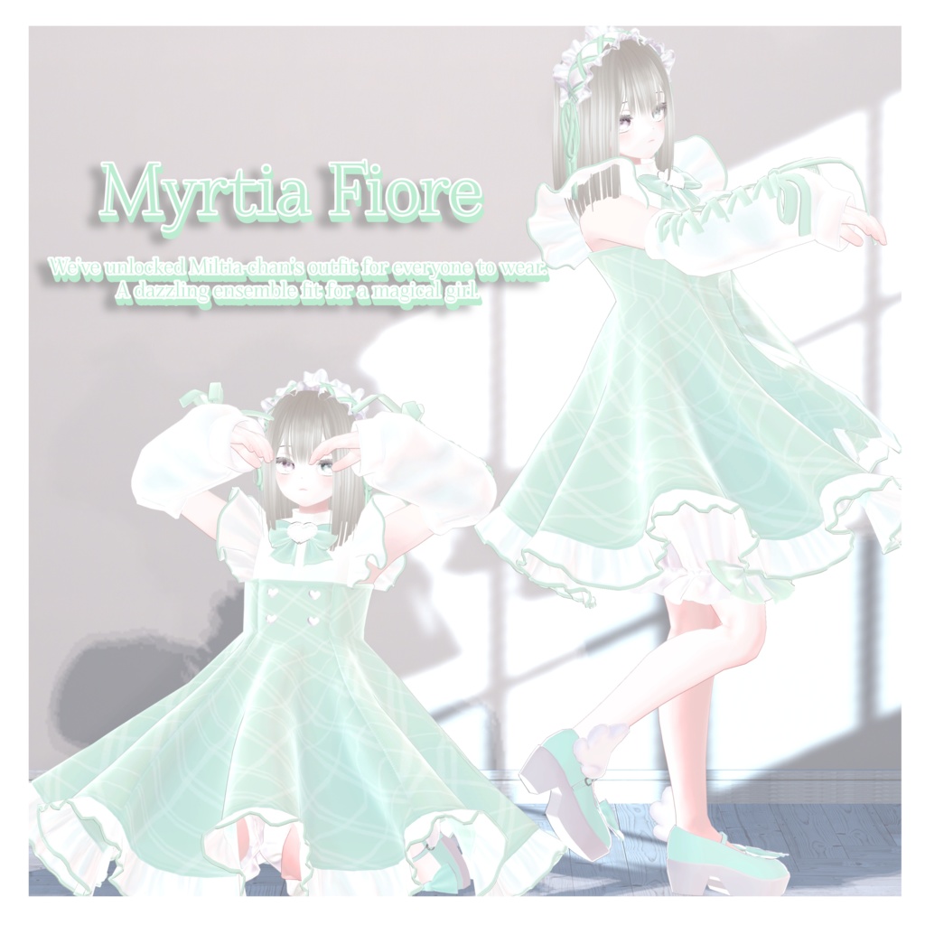 【複数アバター対応衣装】Myrtia Fiore