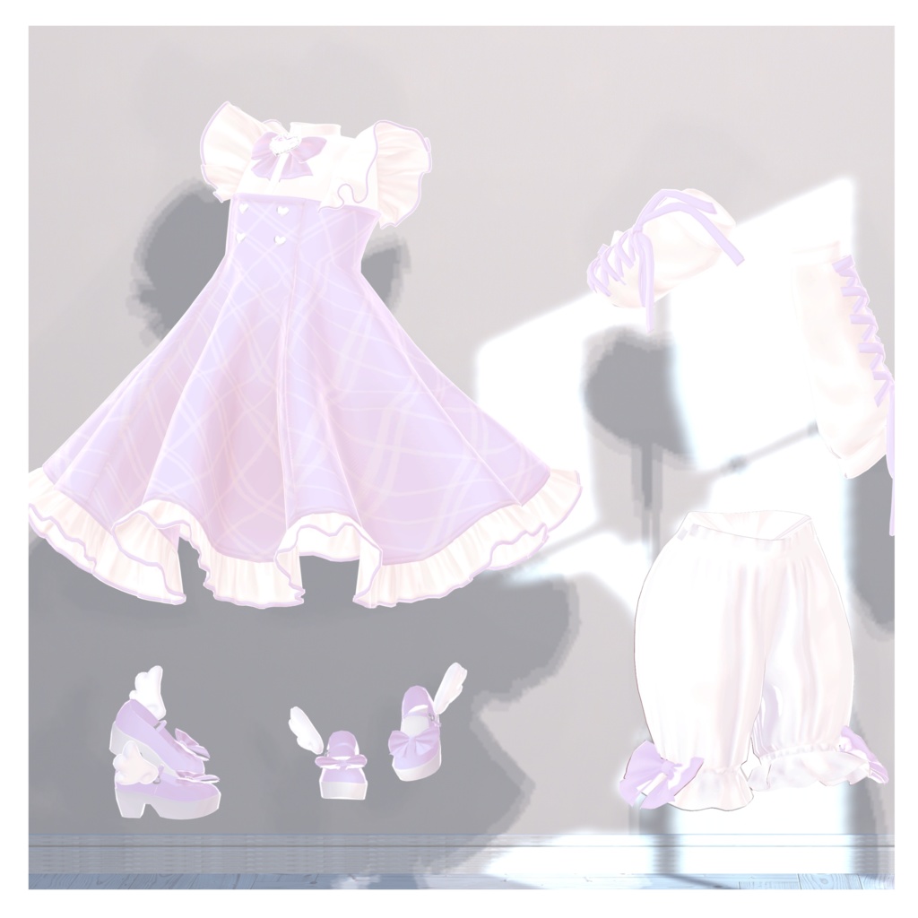 【複数アバター対応衣装】Myrtia Fiore