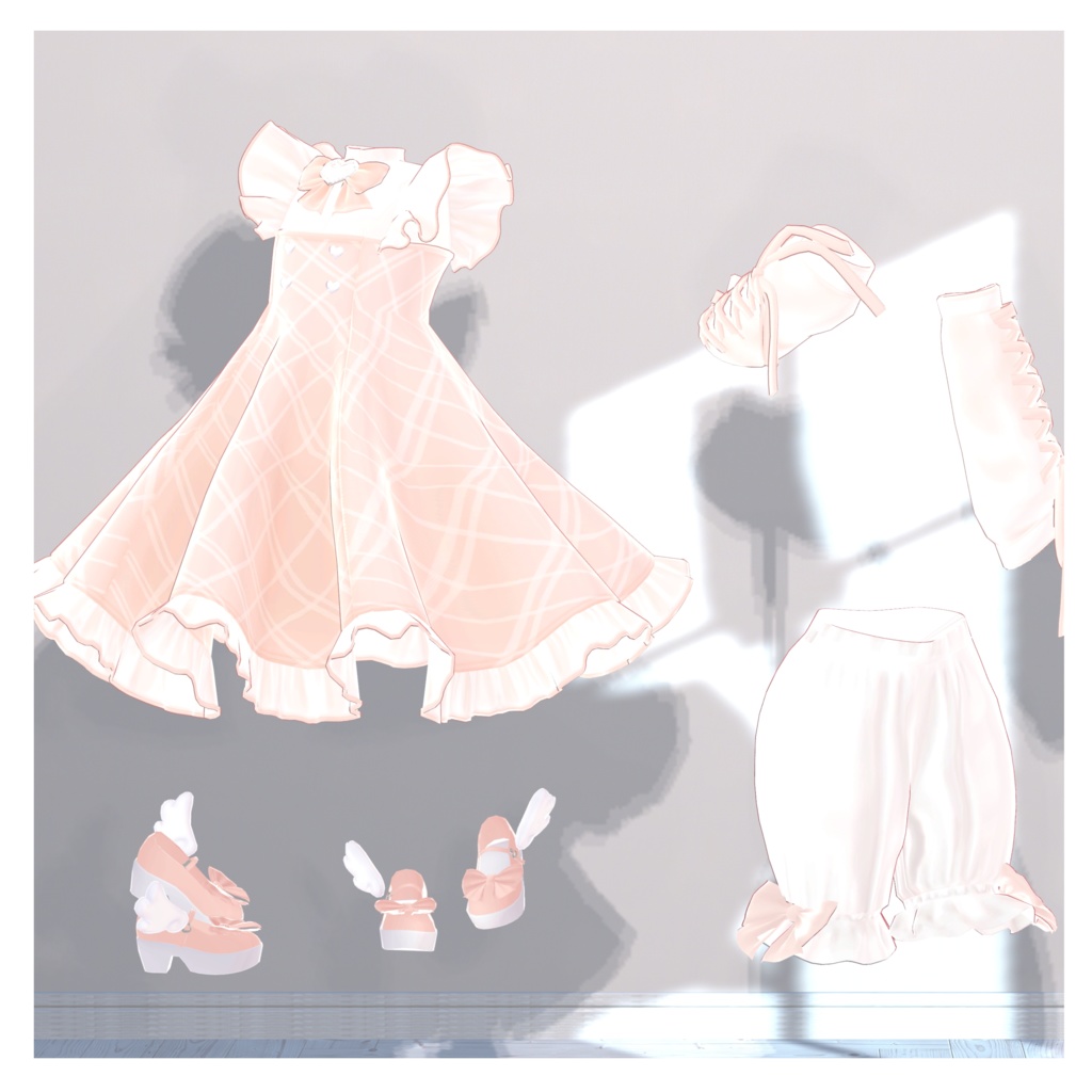 【複数アバター対応衣装】Myrtia Fiore