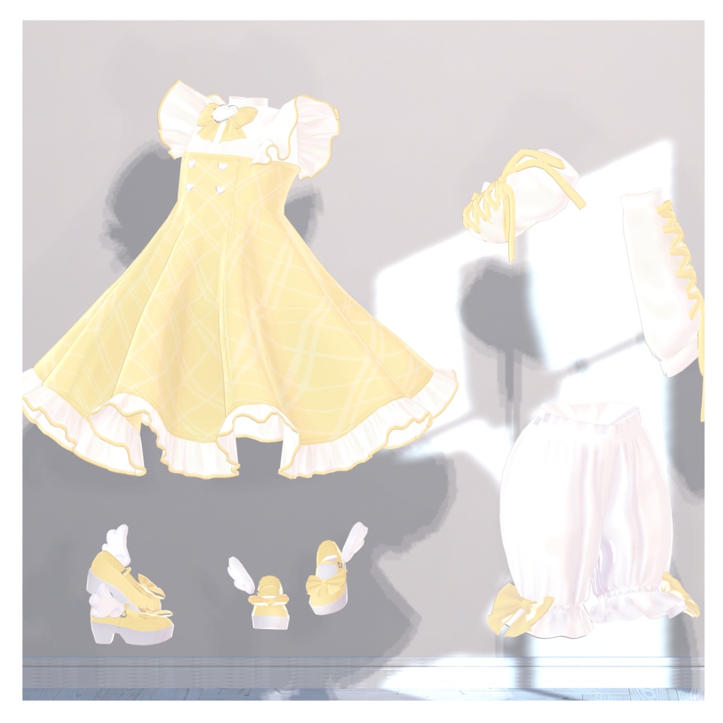 【複数アバター対応衣装】Myrtia Fiore