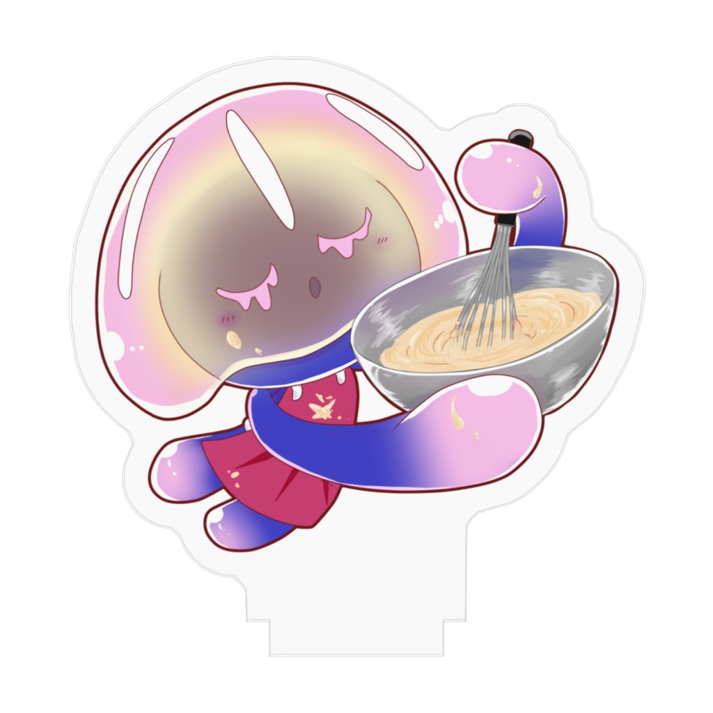 【ブルーメリアの海月亭】ハピ アクリルフィギュア - 50x50mm