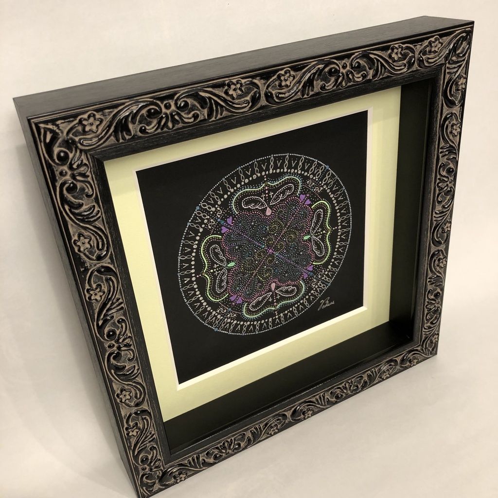 Soul Art Mandala:「心でつながる」Connected with hearts(原画です)