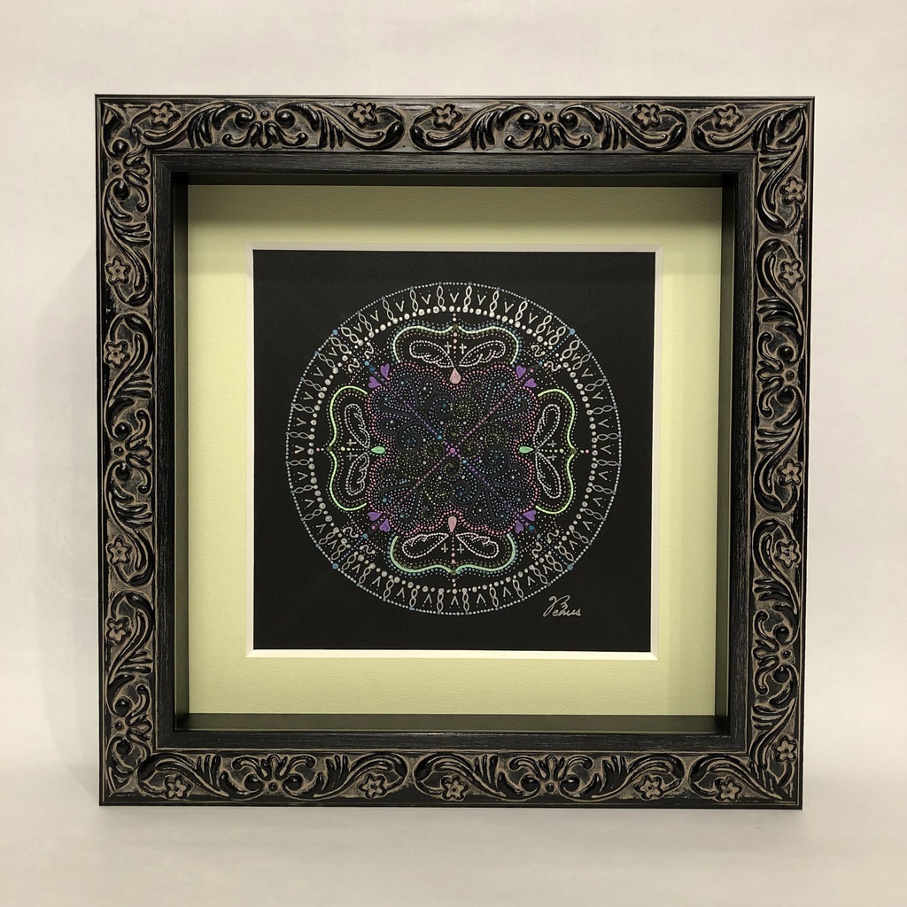 Soul Art Mandala:「心でつながる」Connected with hearts(原画です)