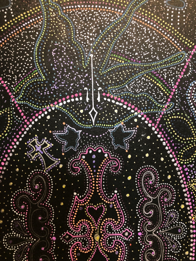 Soul Art Mandala:「天使の窓」Angel Window(原画です)