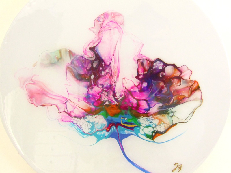 Soul Art Flower :虹の花(原画です)