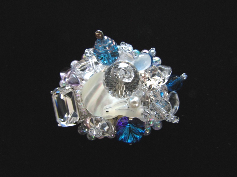 Crystal Power Jewelry Moon Rabbit