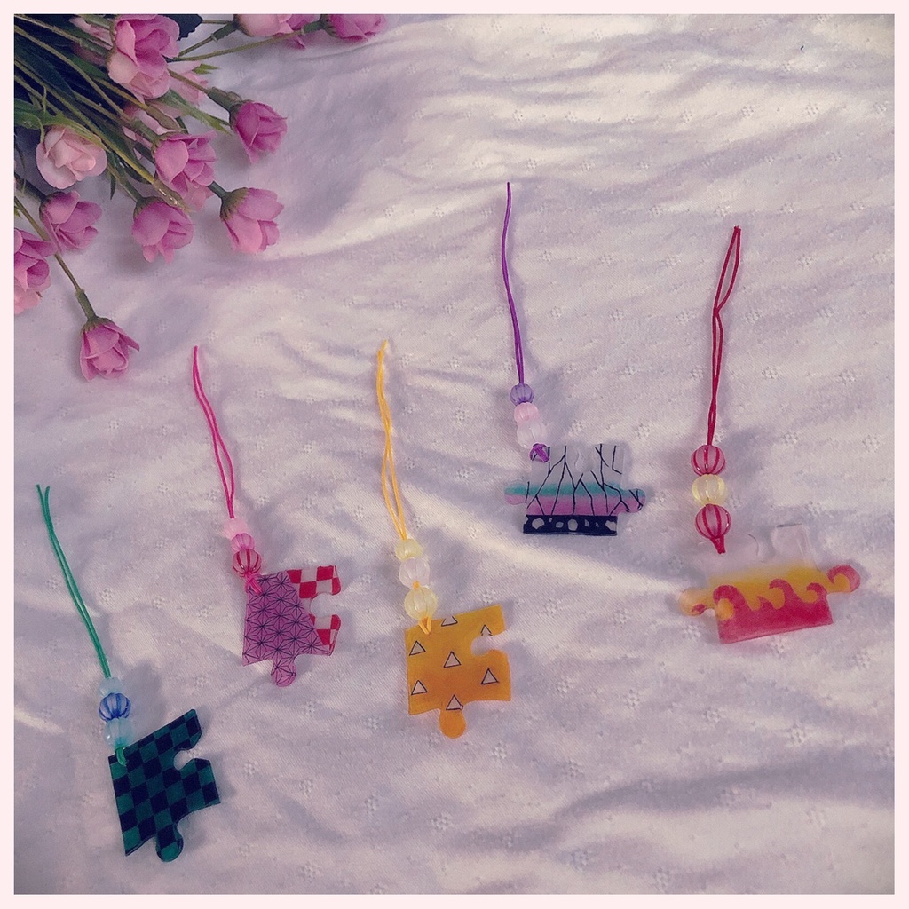 鬼滅の刃 キャラクター モチーフ ストラップ