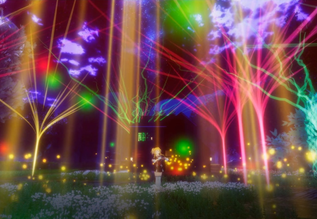 VRChat想定 パーティクルライブ 「Air on the G String(G線上のアリア)」(Oculus Quest & モバイル対応)
