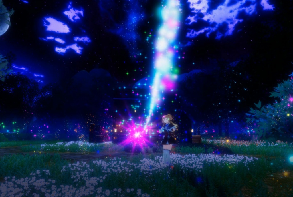 VRChat想定 パーティクルライブ 「Air on the G String(G線上のアリア)」(Oculus Quest & モバイル対応)