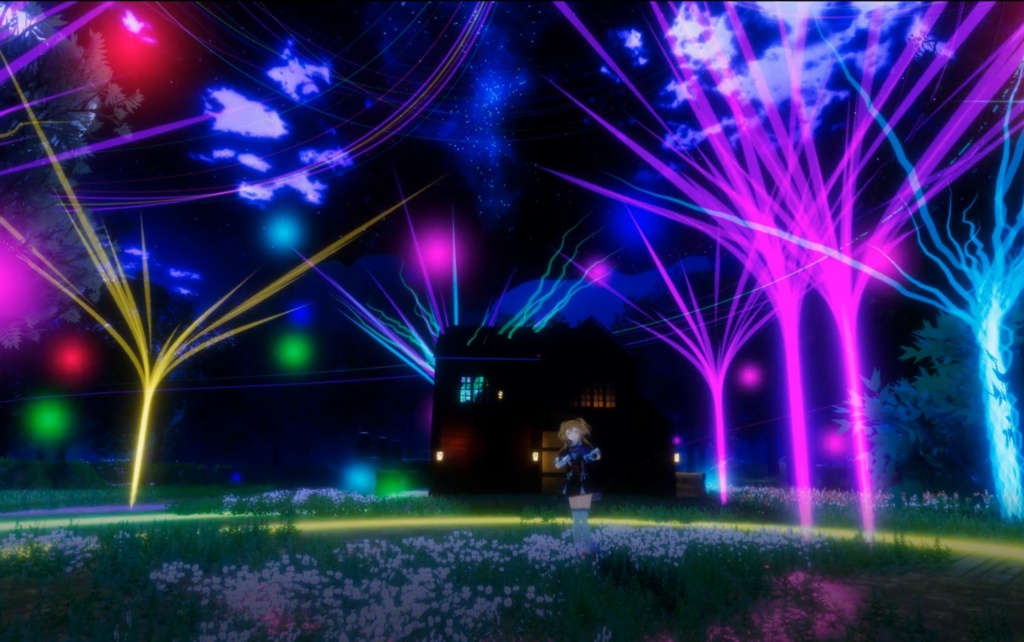 VRChat想定 パーティクルライブ 「Air on the G String(G線上のアリア)」(Oculus Quest & モバイル対応)