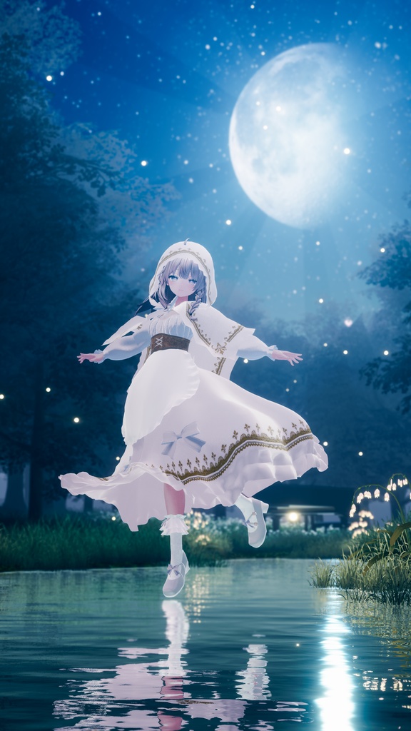 VRChat想定3D衣装「赤ずきんちゃんズ」