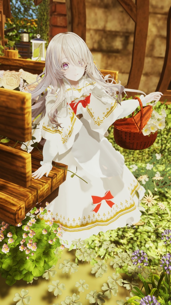 VRChat想定3D衣装「赤ずきんちゃんズ」