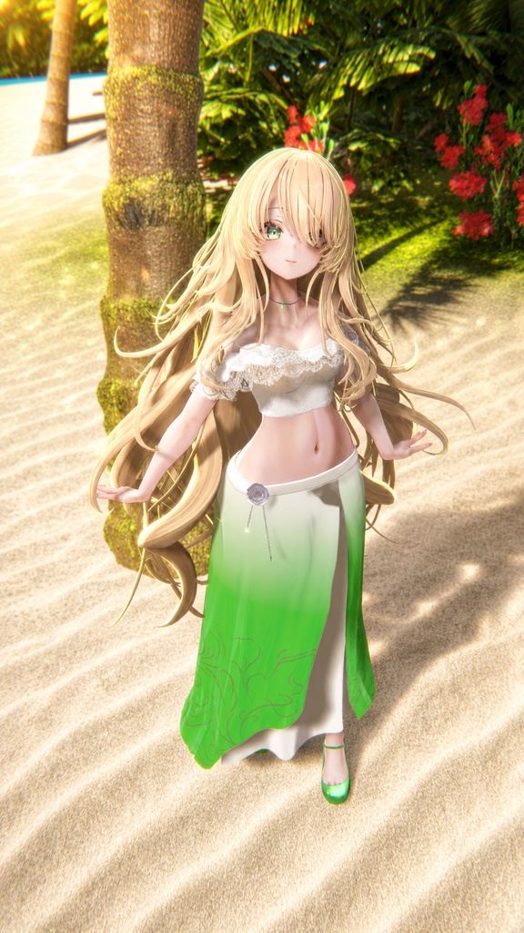 VRChat想定3D衣装「Mist Summer」 販売セール中! 5月18日23時59分まで