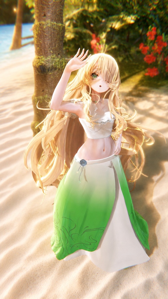 VRChat想定3D衣装「Mist Summer」 販売セール中! 5月18日23時59分まで
