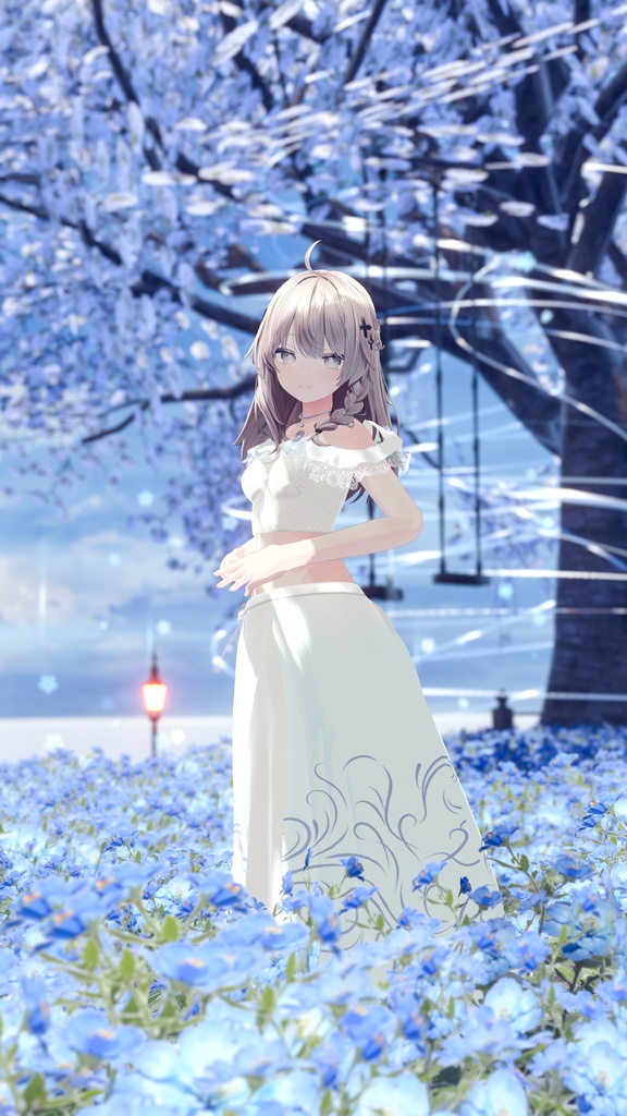 VRChat想定3D衣装「Mist Summer」