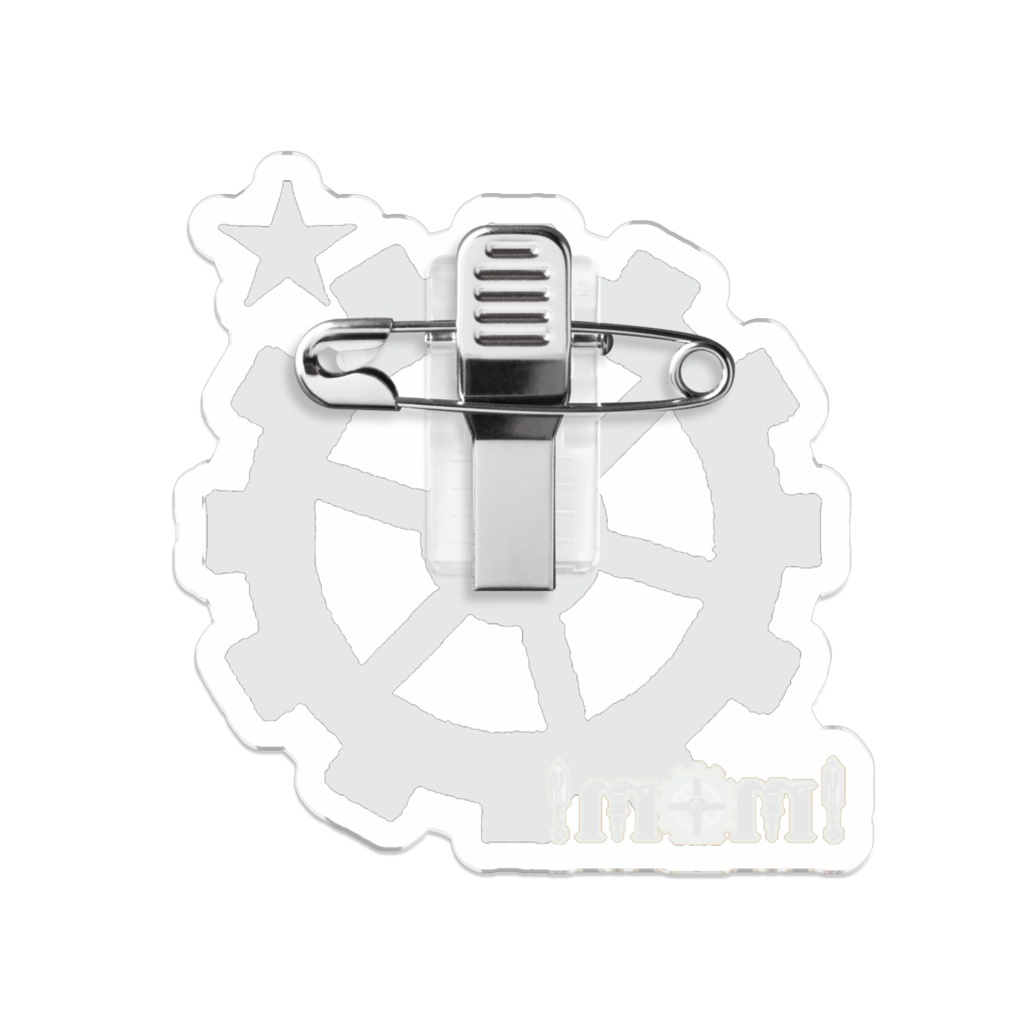 mm_GEAR アクリルバッジ