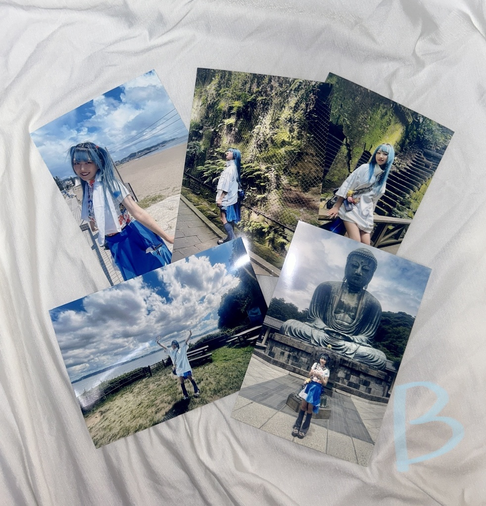 夏のお便りセット(ブロマイド5枚・2種)