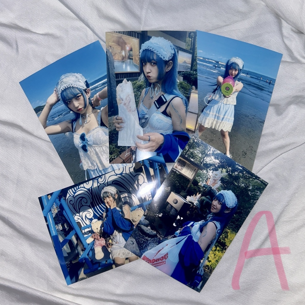 夏のお便りセット(ブロマイド5枚・2種)