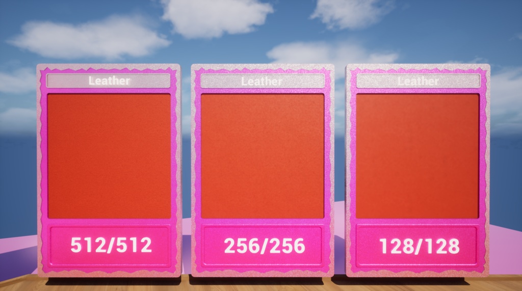 【シームレス軽量128~1K~4K】Leather-Material!レザー マテリアル(革)【SBSAR&スマートマテリアル付 パラメーター 61種類】