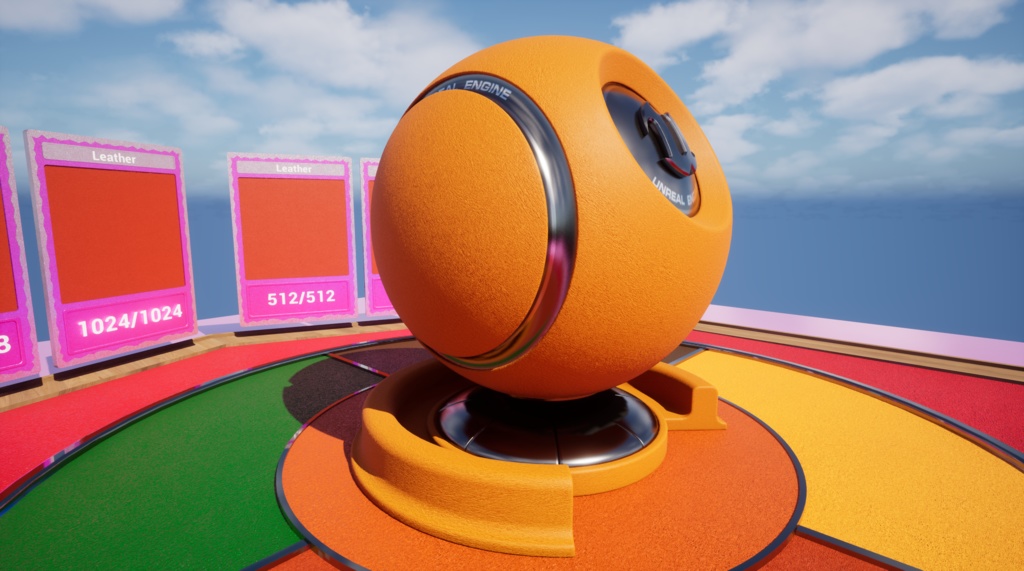 【シームレス軽量128~1K~4K】Leather-Material!レザー マテリアル(革)【SBSAR&スマートマテリアル付 パラメーター 61種類】