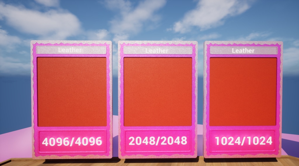 【シームレス軽量128~1K~4K】Leather-Material!レザー マテリアル(革)【SBSAR&スマートマテリアル付 パラメーター 61種類】