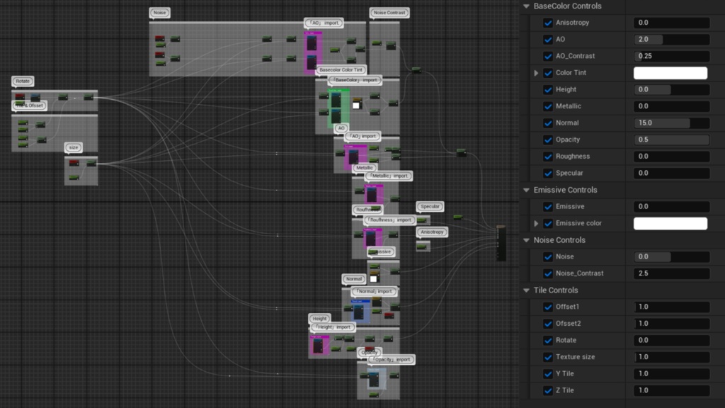 【シームレス軽量128~1K~4K】Nordic-Knit_Christmas-Pattern_Material!ノルディック ニット_クリスマス柄 ( 布 / fabric )【SBSAR&スマートマテリアル付 パラメーター 106種類】
