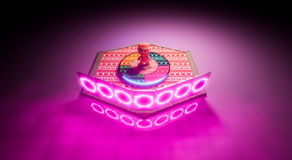 【シームレス軽量128~1K~4K】Nordic-Knit_Christmas-Pattern_Material!ノルディック ニット_クリスマス柄 ( 布 / fabric )【SBSAR&スマートマテリアル付 パラメーター 106種類】