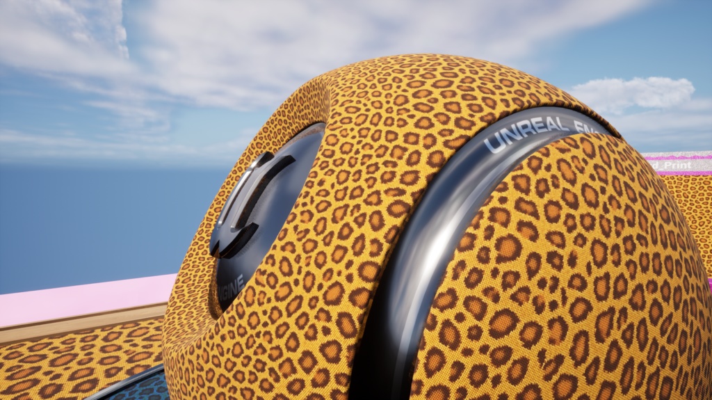 【シームレス軽量128~1K~4K】Leopard_Print_Material!ヒョウ柄 ( 布 / fabric )【SBSAR&スマートマテリアル付 パラメーター 104種類】