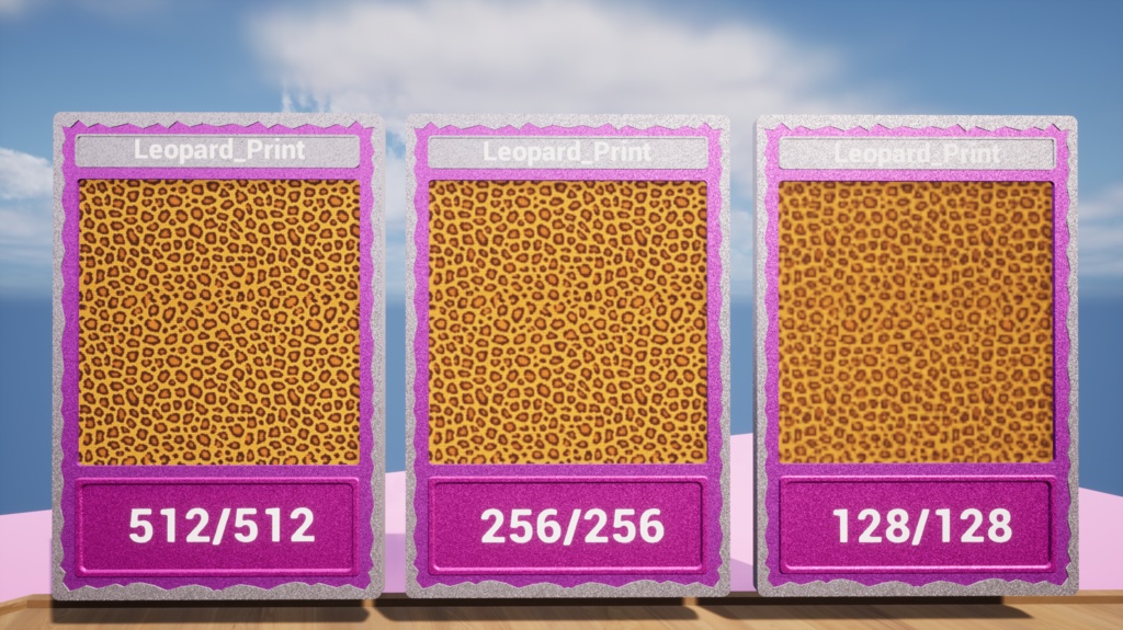【シームレス軽量128~1K~4K】Leopard_Print_Material!ヒョウ柄 ( 布 / fabric )【SBSAR&スマートマテリアル付 パラメーター 104種類】